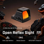 FORTIC FP1 RMR Footprint Open 2&32MOA Red Circle Dot Sight