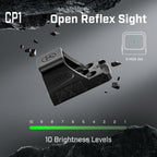 FORTIC CP1 RMSc/K Footprint Open 6MOA Green Dot Sight