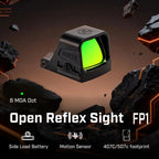 FORTIC FP1 RMR Footprint Open 6MOA Green Dot Sight