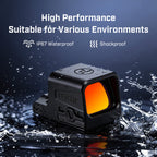 FORTIC EP1 RMSc/K Footprint Enclosed 6MOA Red Dot Sight