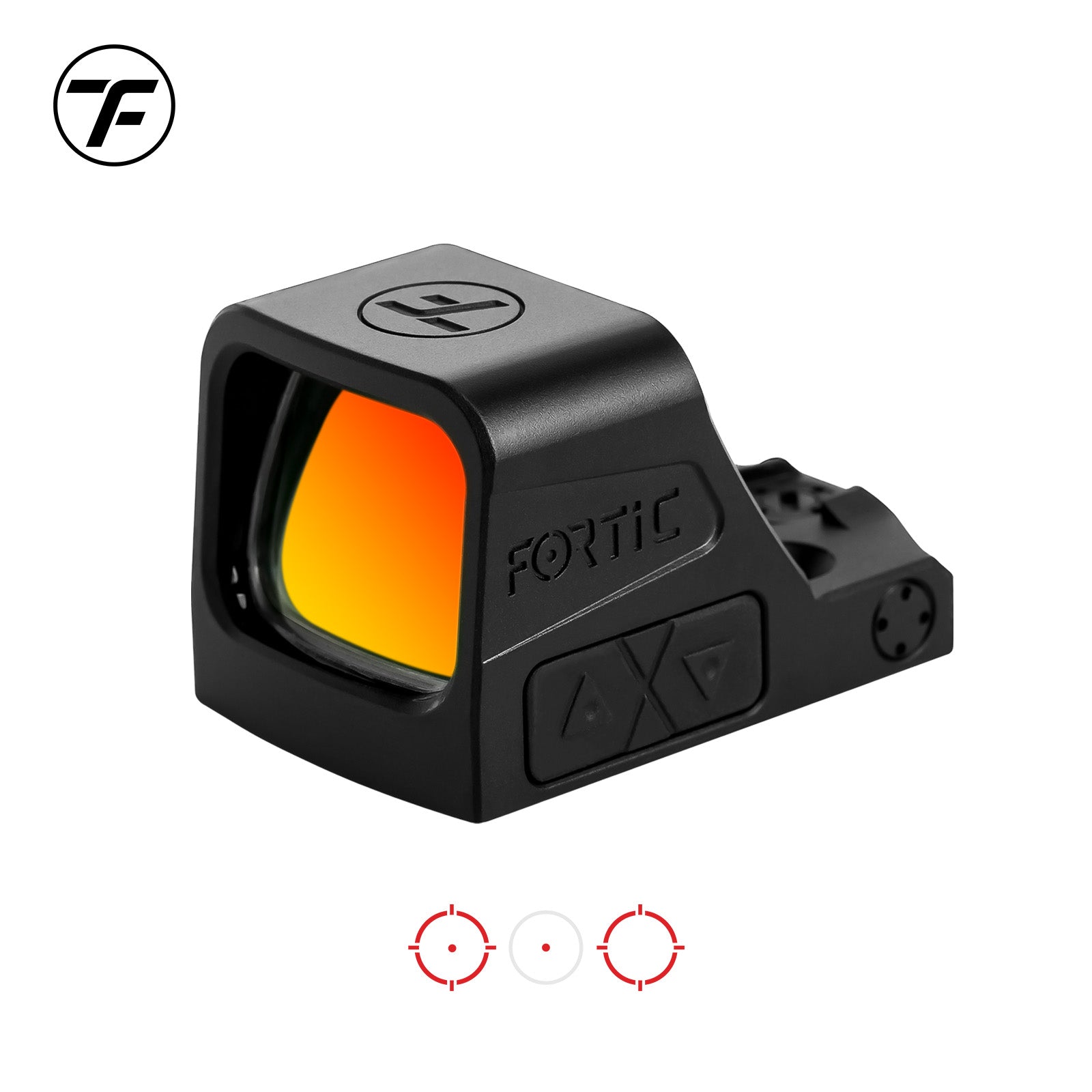 FORTIC CP1 RMSc/K Footprint Open 2&32MOA Red Circle Dot Sight