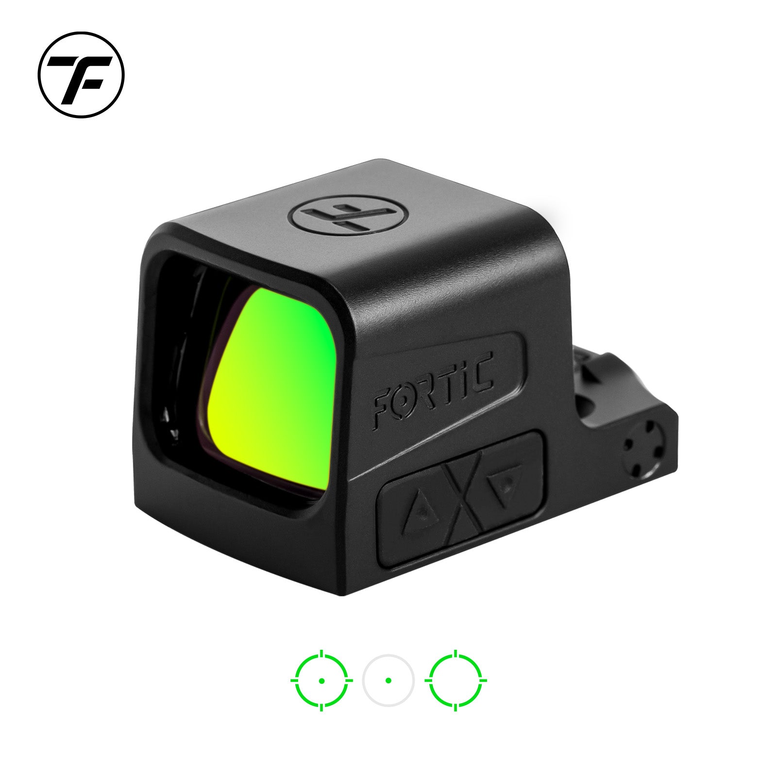 FORTIC EP1 RMSc/K Footprint Enclosed 2&32MOA Green Circle Dot Sight