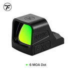 FORTIC FP1 RMR Footprint Open 6MOA Green Dot Sight