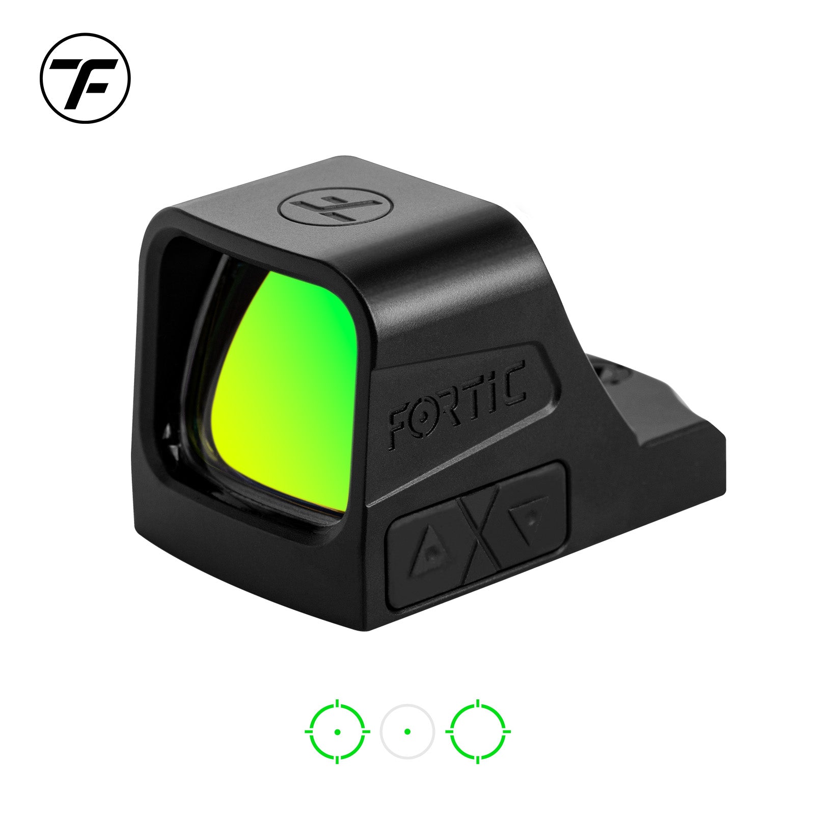 FORTIC FP1 RMR Footprint Open 2&32MOA Green Circle Dot Sight